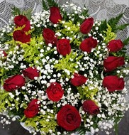 Bouquet 18 rosas vermelhas 